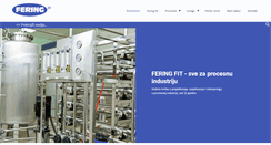Desktop Screenshot of fering-fit.hr